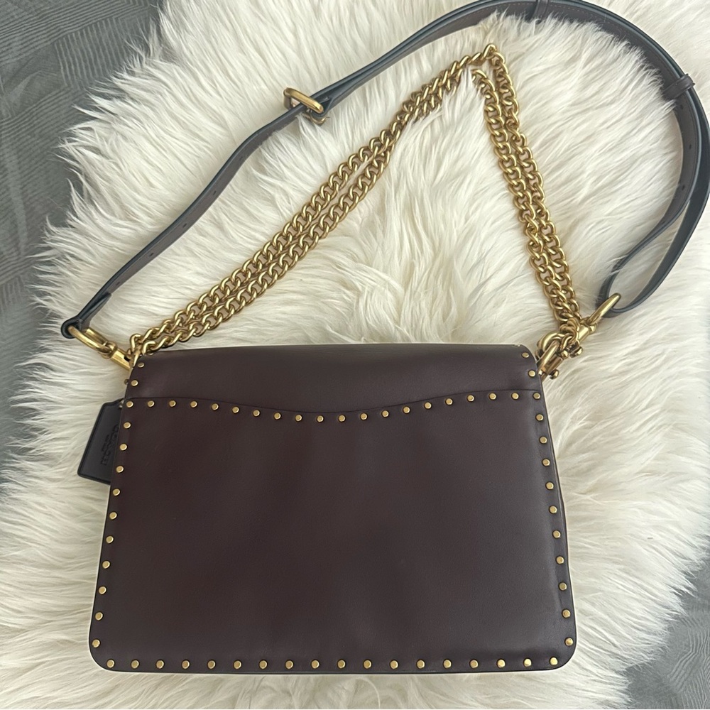 Coach Dreamer Shoulder Bag With Rivets - Picture 3 of 13